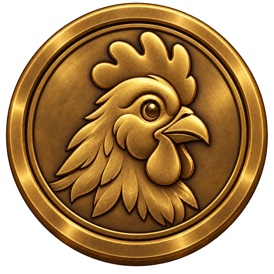 Chicken Simulator Gold coin